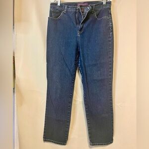 Gloria Vanderbilt Dark Blue Ankle Jeans